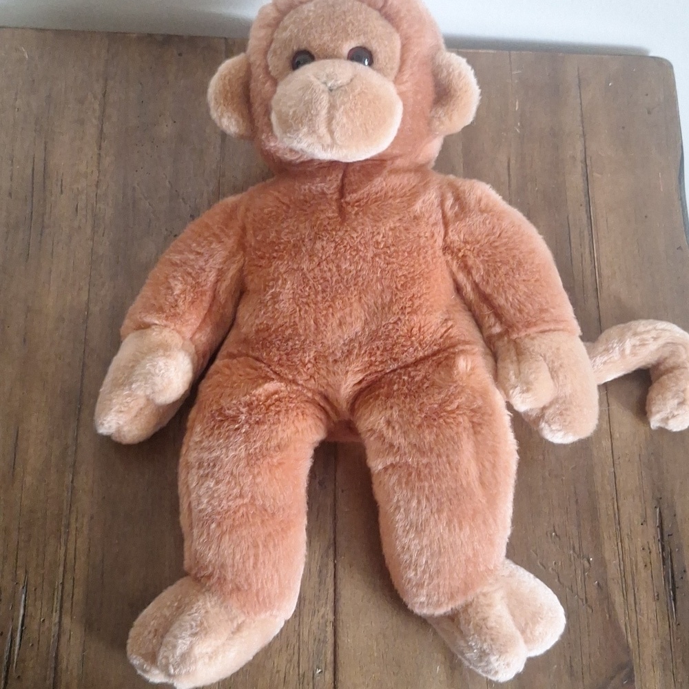 Vintage TY 1998 Beanie Buddy Bongo Monkey Plush Stuffed Animal Soft Toy - Picture 2 of 8